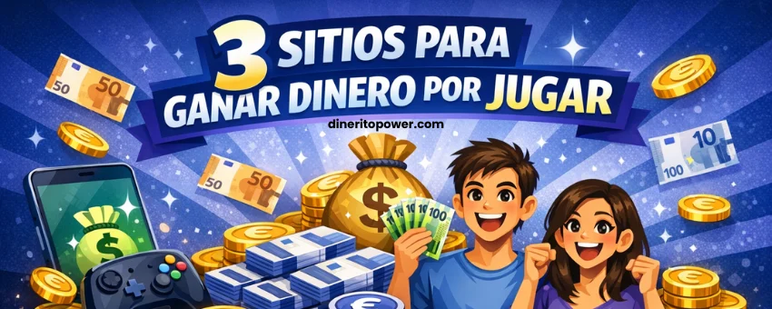 Los 3 mejores sitios para ganar dinero jugando